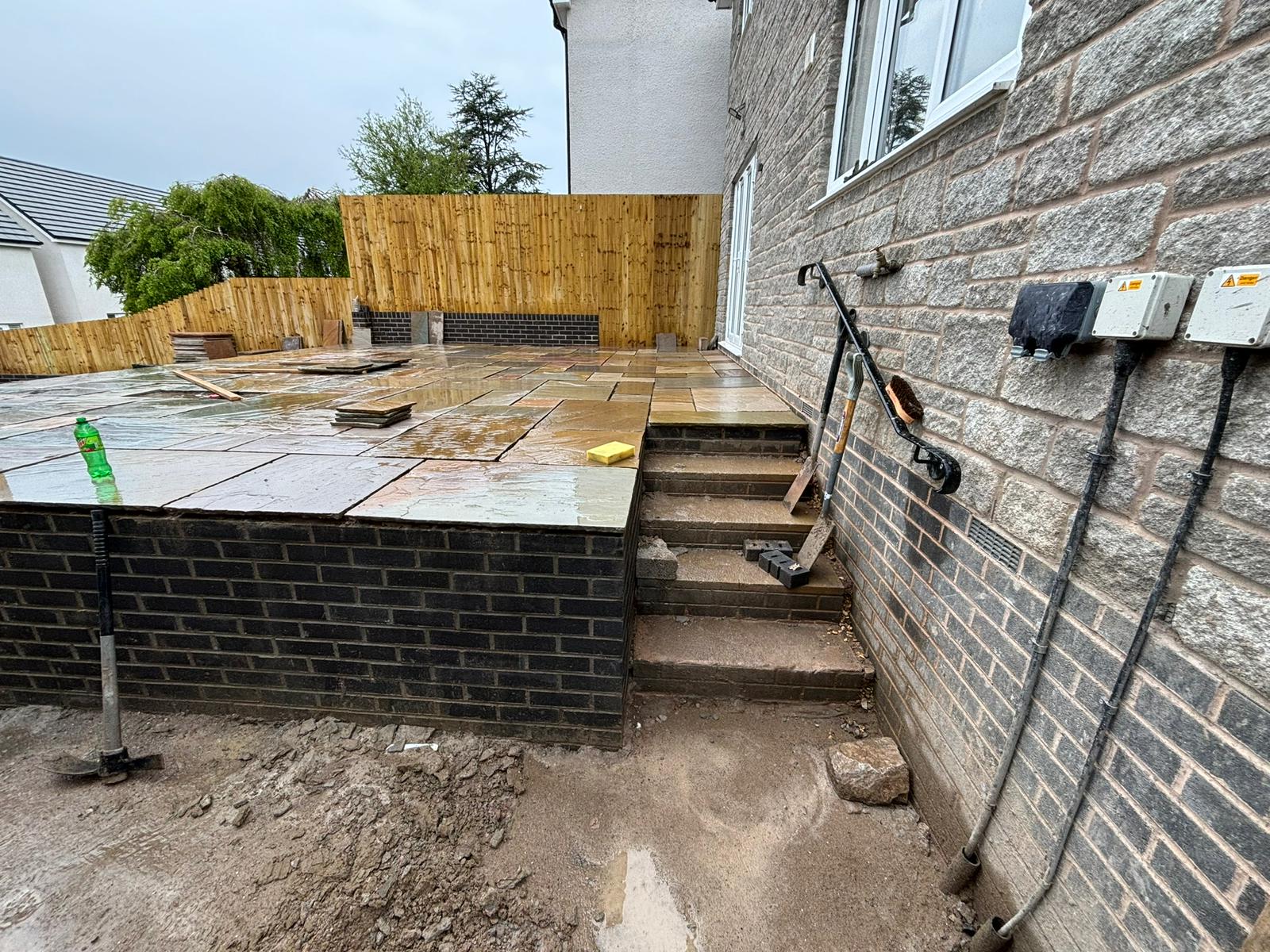 Brick and masonry work by RD Construction near Hirwaun Industrial Estate, Hirwaun CF44